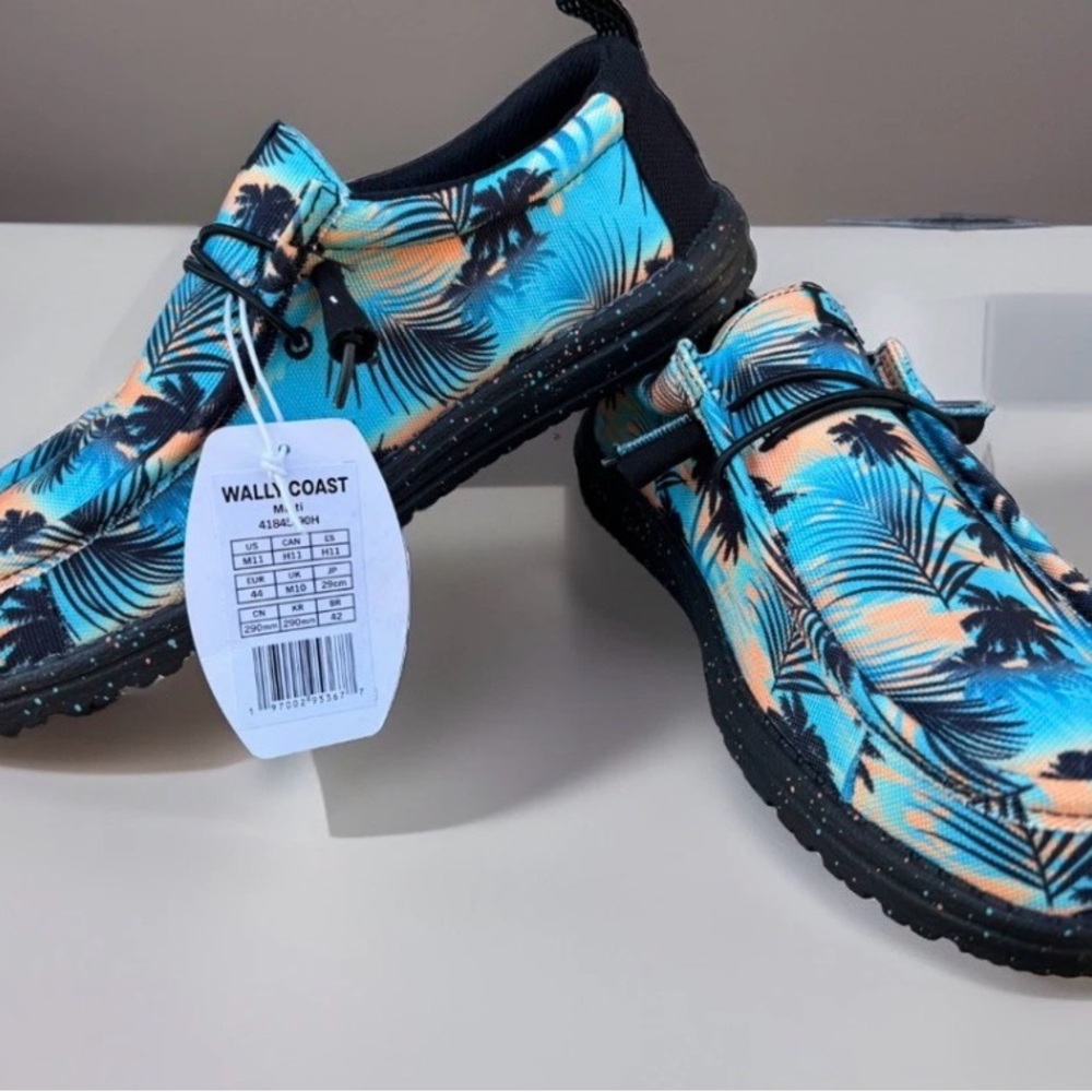 Hey Dude Wally Coast Men's Slip-on Shoe Color Multi Size M11